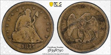 1875-S/S 20C MPD, FS-302 G6