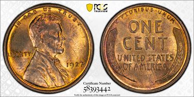 1927 1C MS63RB