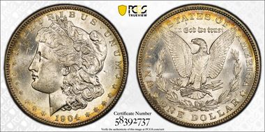 1904 $1 MS64
