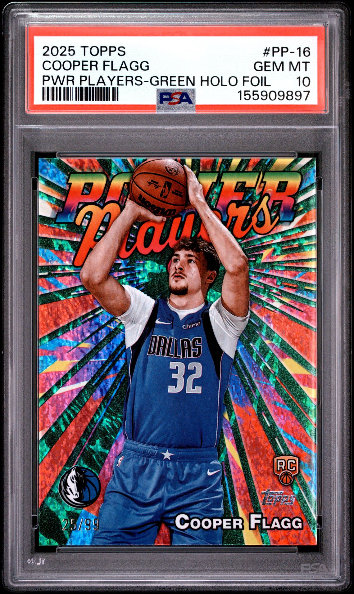 FLAGG TOPPS POWER PLAYERS 2025