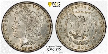 1897-O $1 MS62