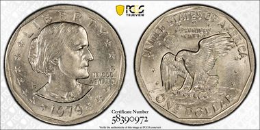 1979-P SBA$1 AU58