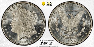 1888-O $1 MS64