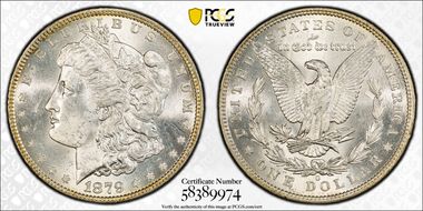 1879-O $1 MS62