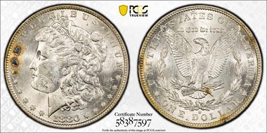 1880-O $1 MS61