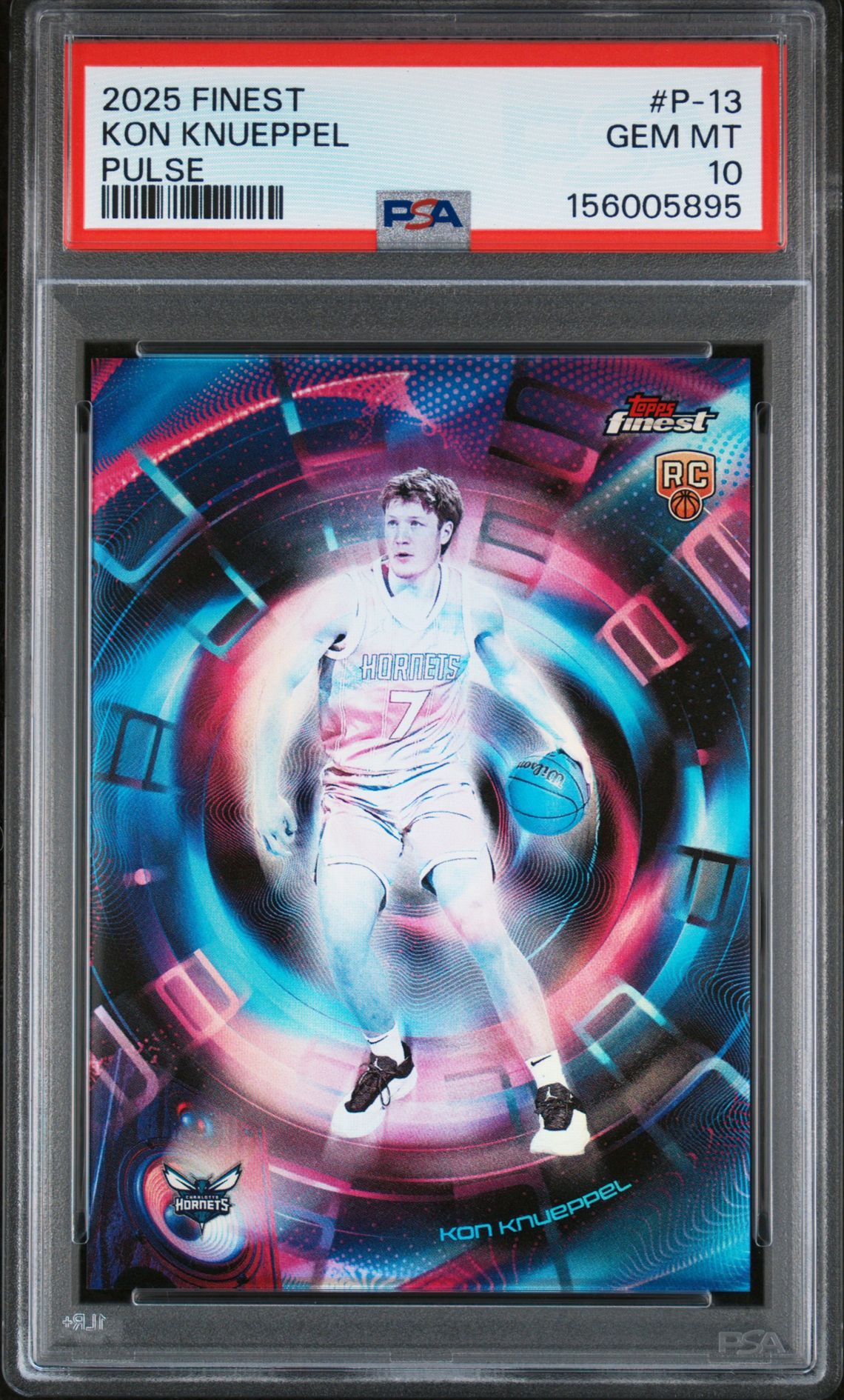2025 Topps TOPPS FINEST PULSE #P-13 Kon Knueppel front