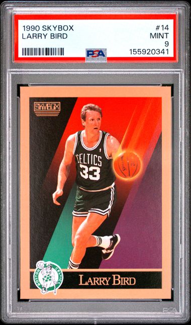 SkyBox Larry Bird front