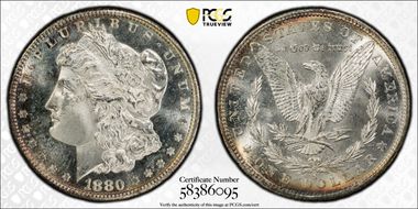 1880-S $1 MS66