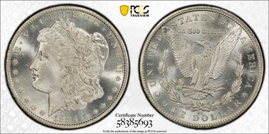 1884-CC $1 MS66