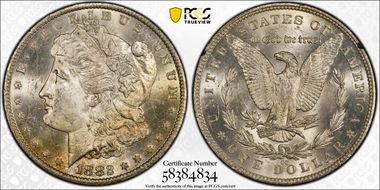 1882-CC $1 GSA Hoard MS64