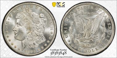 1883-CC $1 MS64