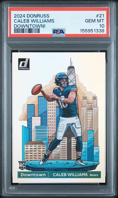 2024 Panini PANINI DONRUSS DOWNTOWN! #21 Caleb Williams front