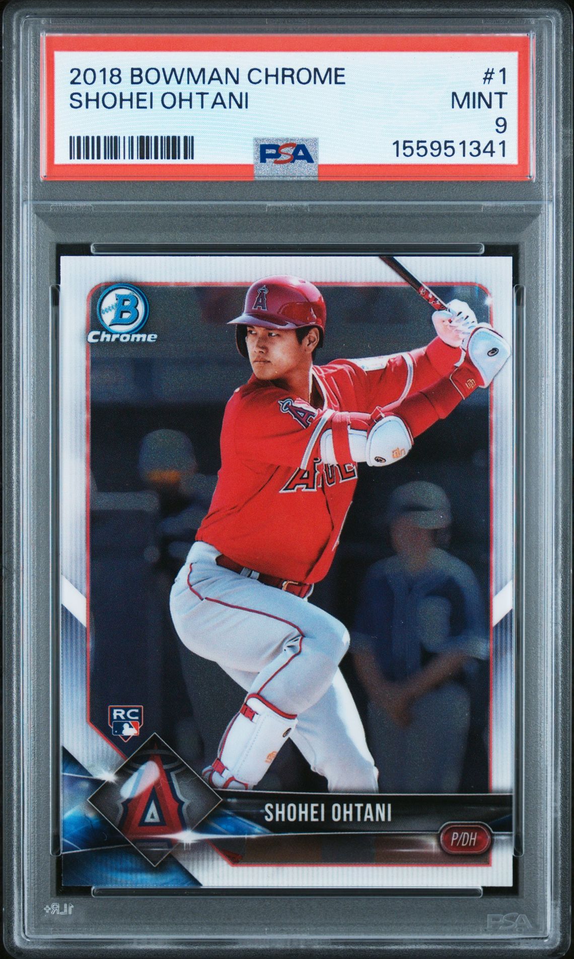 2018 Bowman Bowman Chrome #1 Shohei Ohtani front