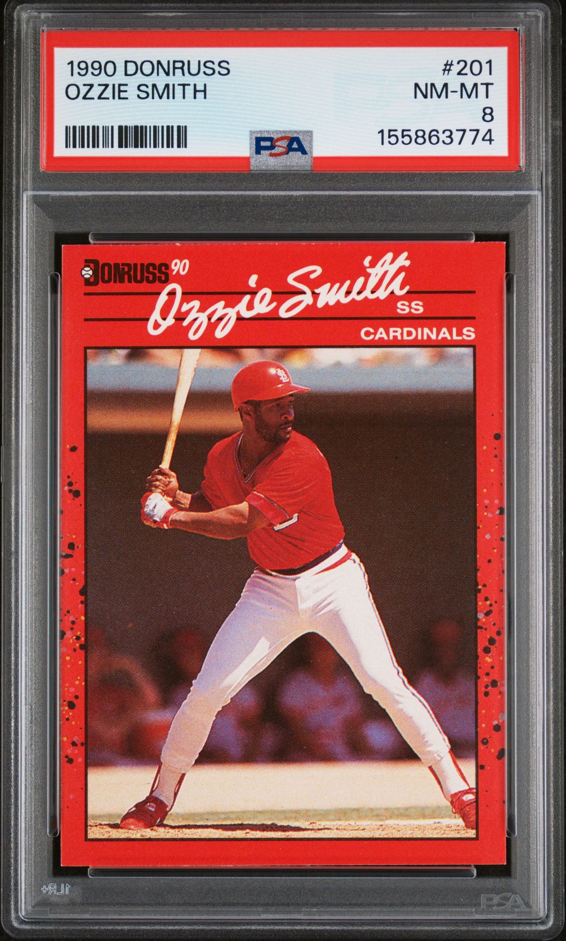 1990 Panini DONRUSS #201 Ozzie Smith front