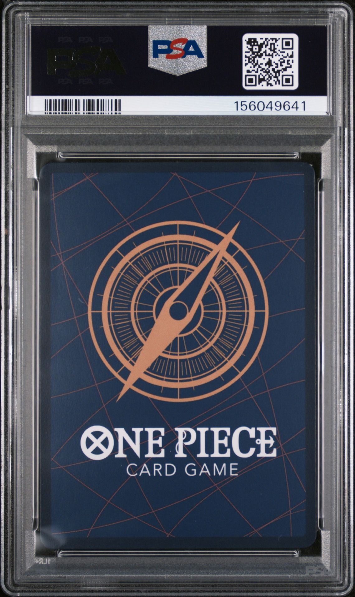 2026 One Piece Op14-Eb04-The Azure Sea's Seven Nami #031 (Alternate Art) Gem Mt 10 back view - PSA certificate #156049641