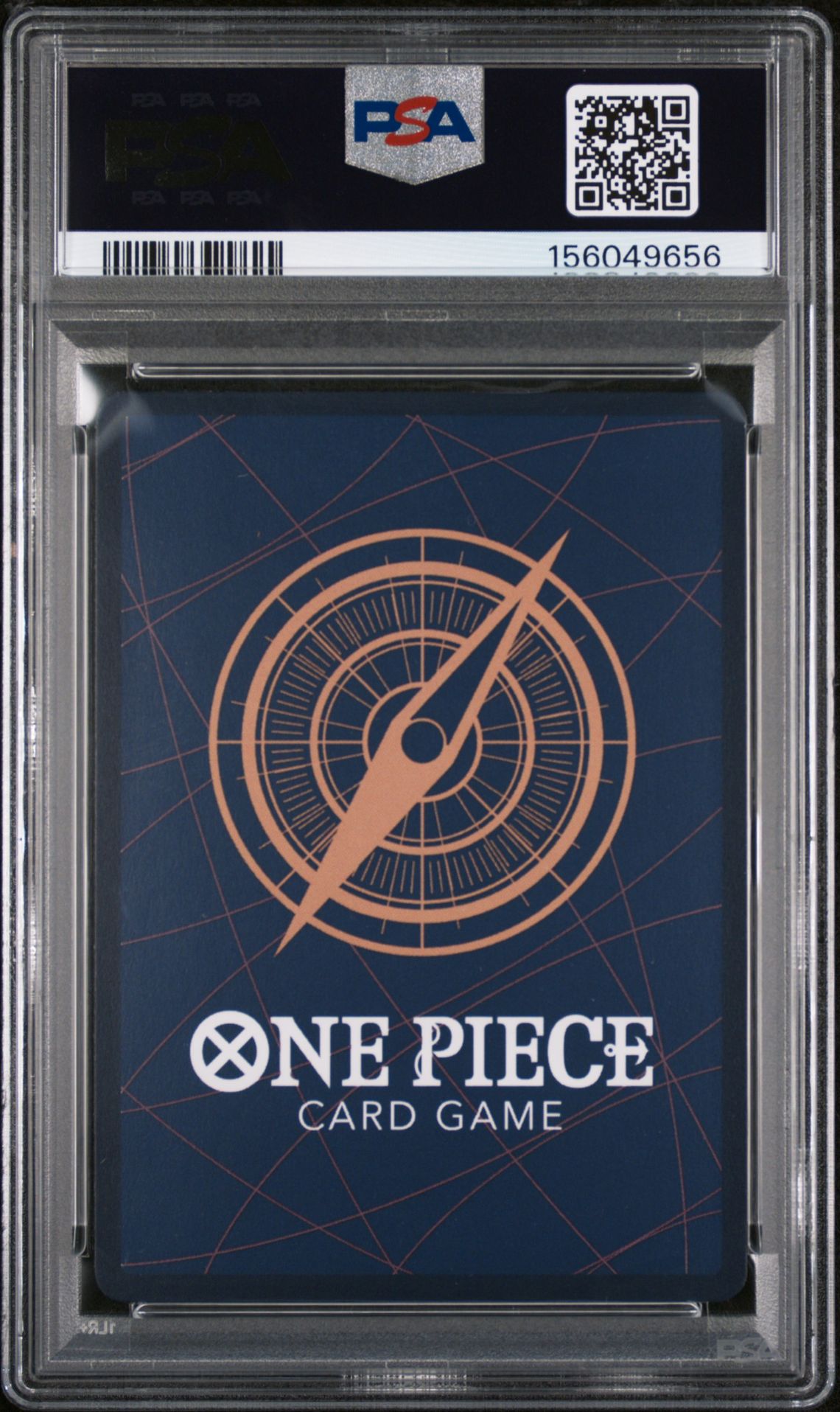 2026 One Piece Op14-Eb04-The Azure Sea's Seven Nami #031 (Alternate Art) Gem Mt 10 back view - PSA certificate #156049656