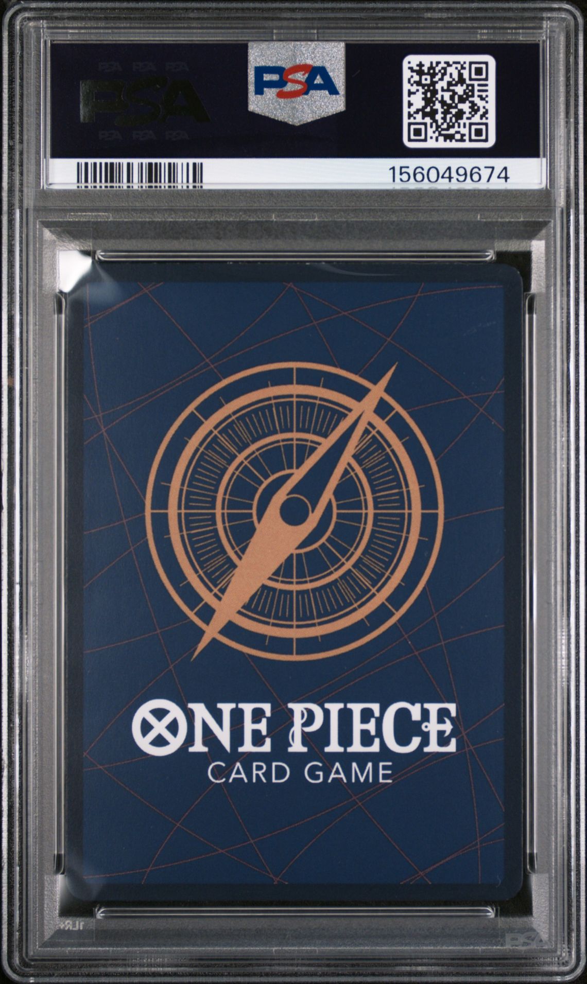 2025 One Piece Eb02-Extra Booster -Anime 25Th Collection- Monkey D. Luffy #061 Gem Mt 10 back view - PSA certificate #156049674