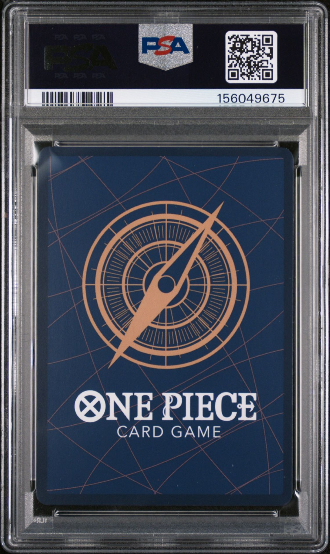 2024 One Piece Op07-500 Years In The Future Portgas D. Ace #119 (Alternate Art) Gem Mt 10 back view - PSA certificate #156049675