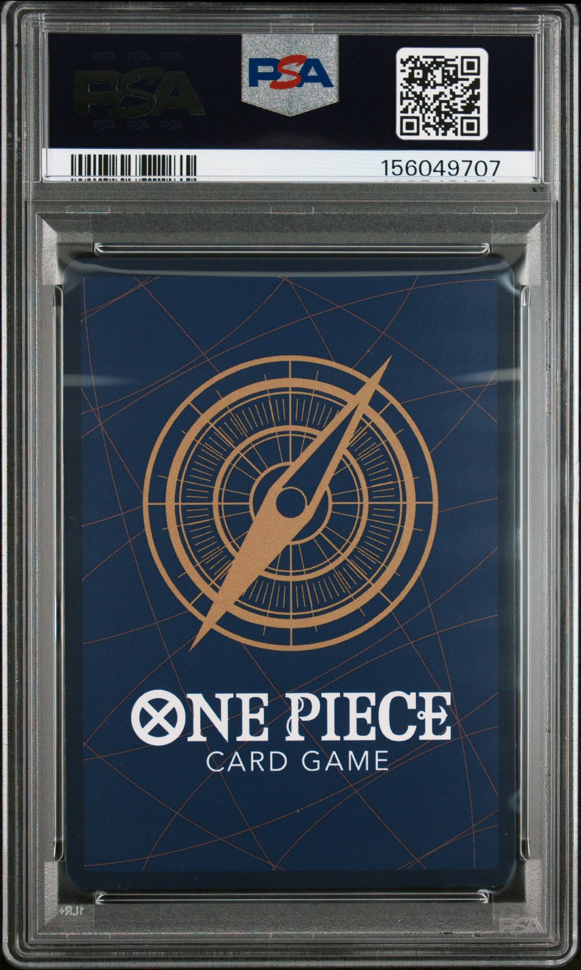 2025 One Piece Eb02-Extra Booster -Anime 25Th Collection- Monkey D. Luffy #061 Gem Mt 10 back view - PSA certificate #156049707