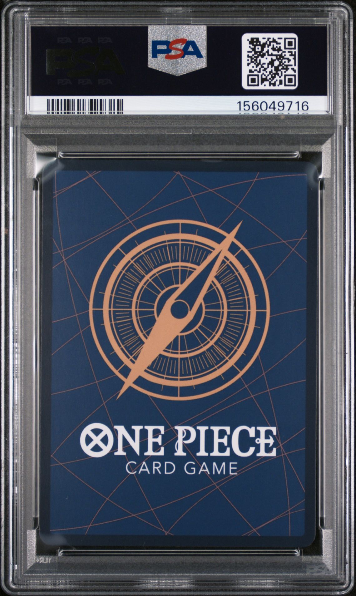 2024 One Piece Eb01-Extra Booster -Memorial Collection- T-Bone #049 (Alternate Art) Gem Mt 10 back view - PSA certificate #156049716