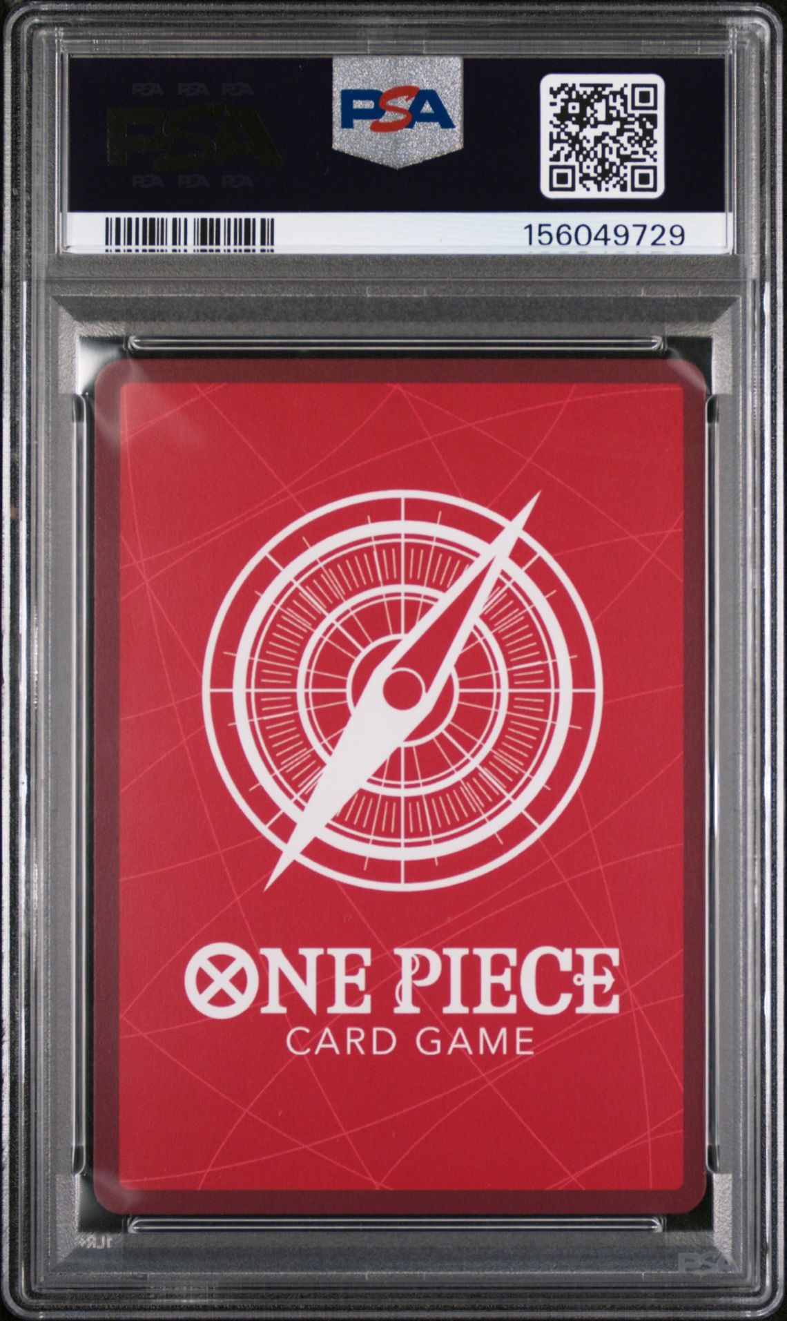 2026 One Piece Starter Deck St29-Egghead Monkey D. Luffy #001 Gem Mt 10 back view - PSA certificate #156049729