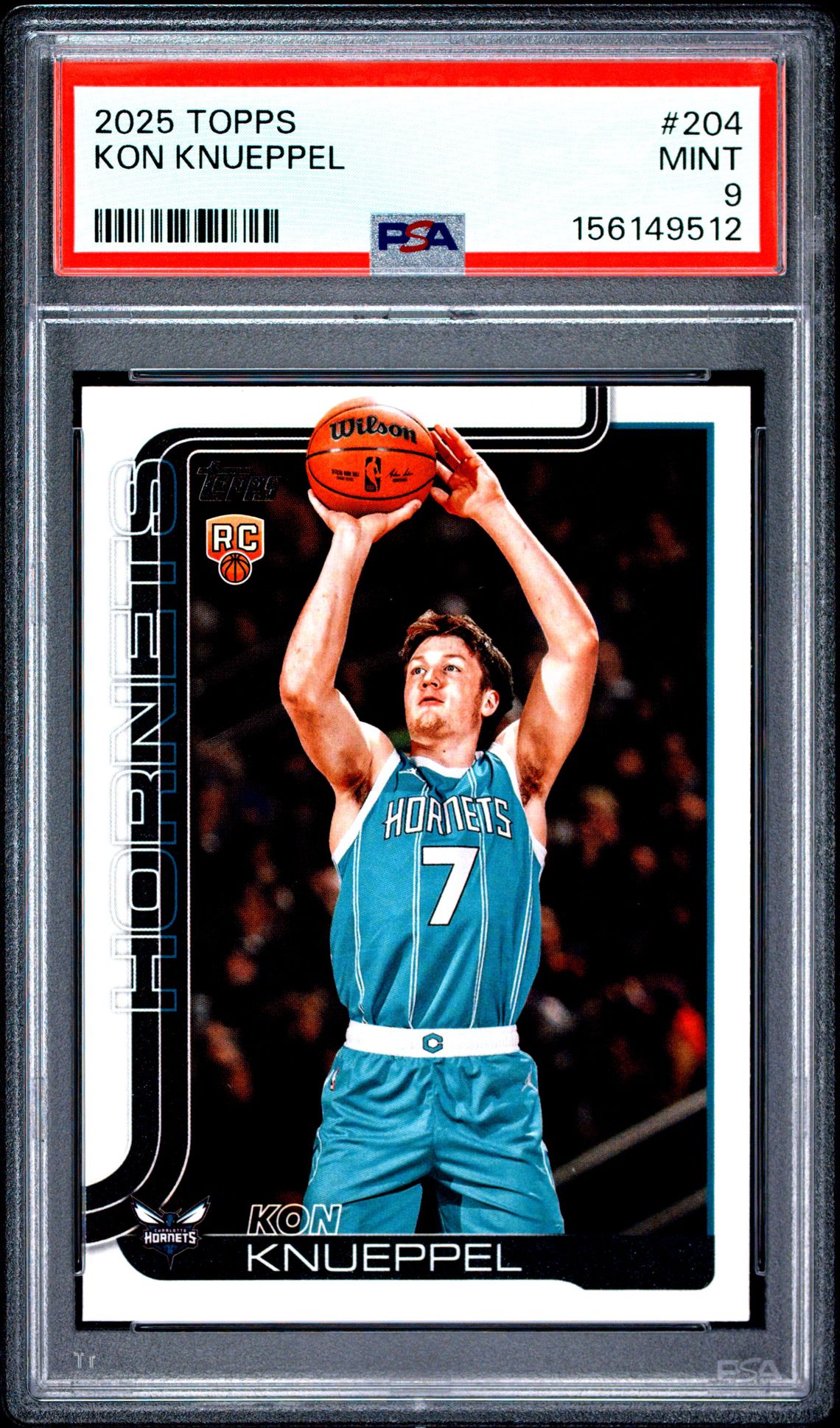 2025 Topps Kon Knueppel #204 Mint 9 front