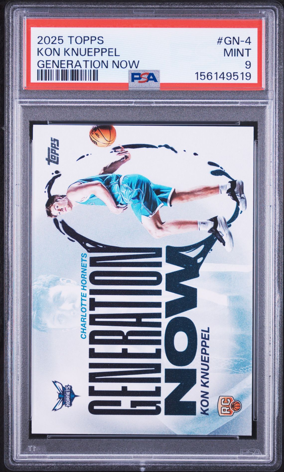 2025 Topps Generation Now Kon Knueppel #Gn-4 Mint 9 front
