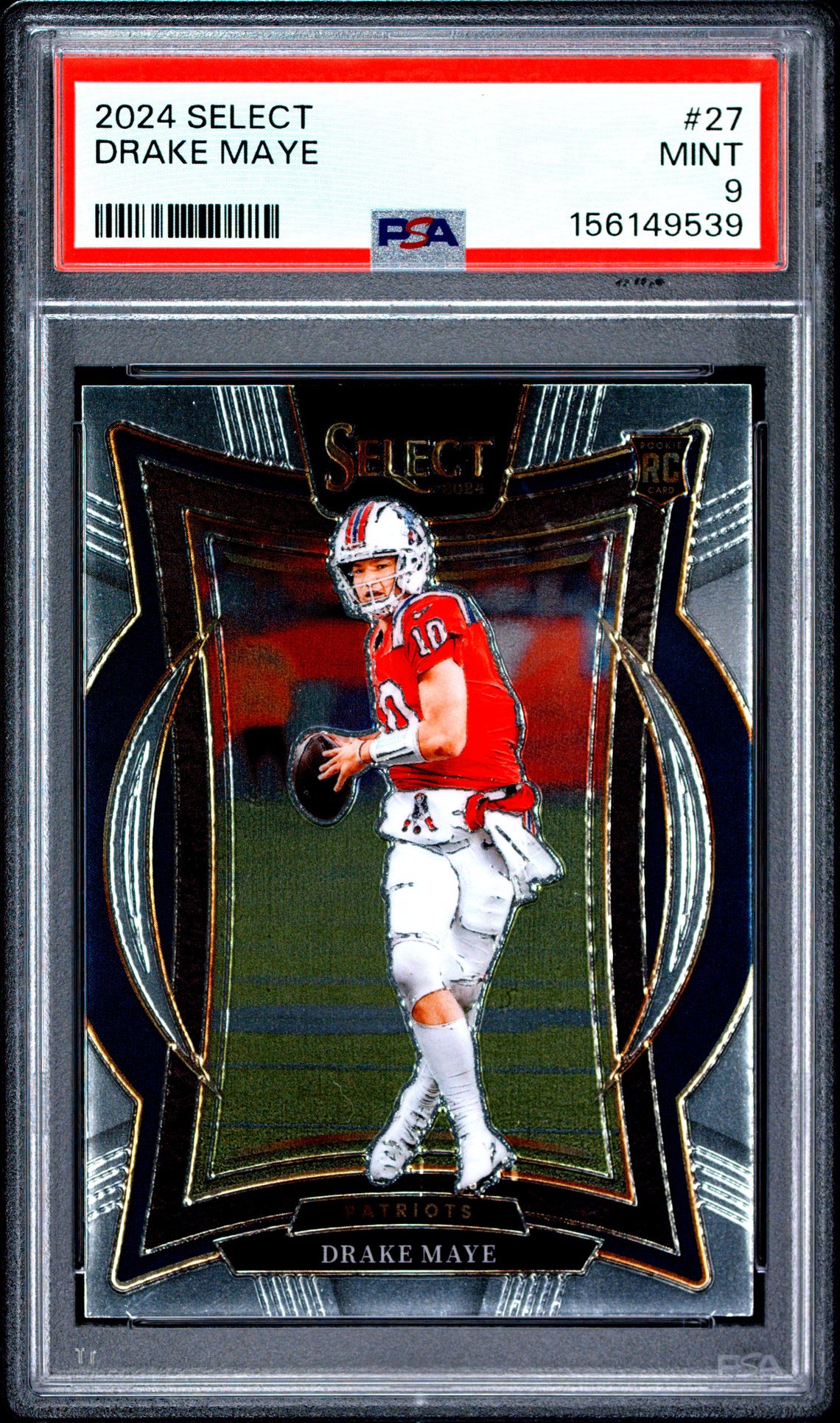 2024 Panini Select Drake Maye #27 Mint 9 front