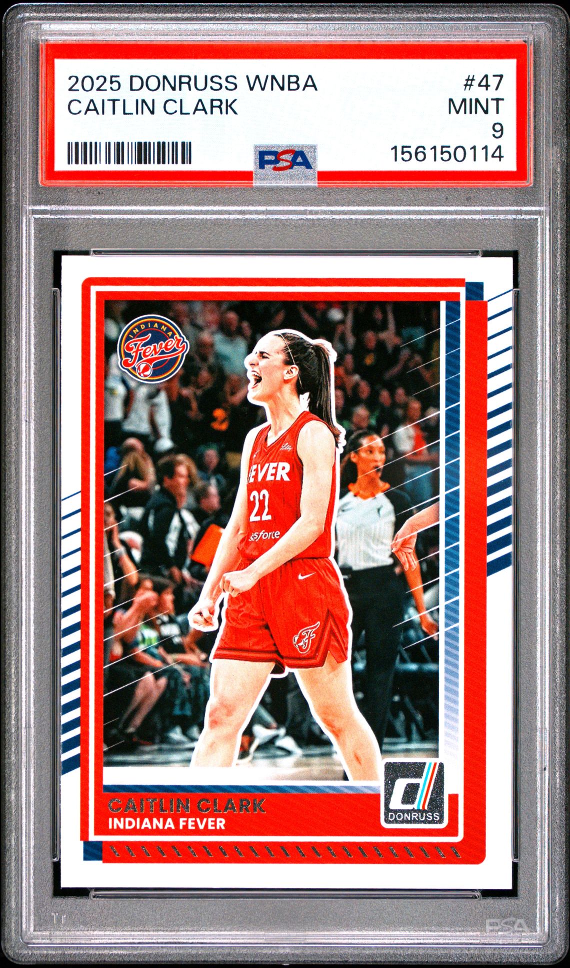 2025 Panini Donruss Wnba Caitlin Clark #47 Mint 9 front
