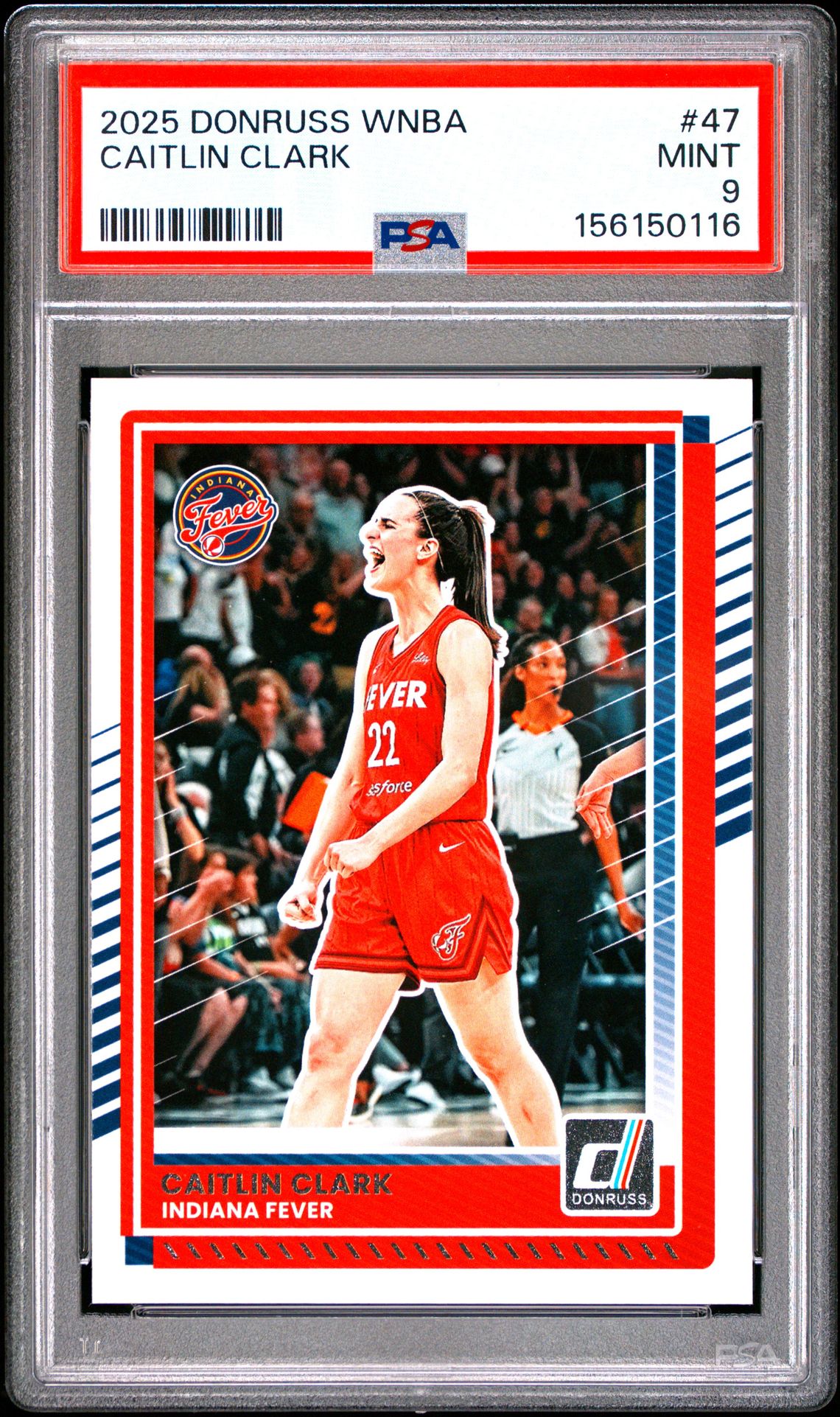 2025 Panini Donruss Wnba Caitlin Clark #47 Mint 9 front