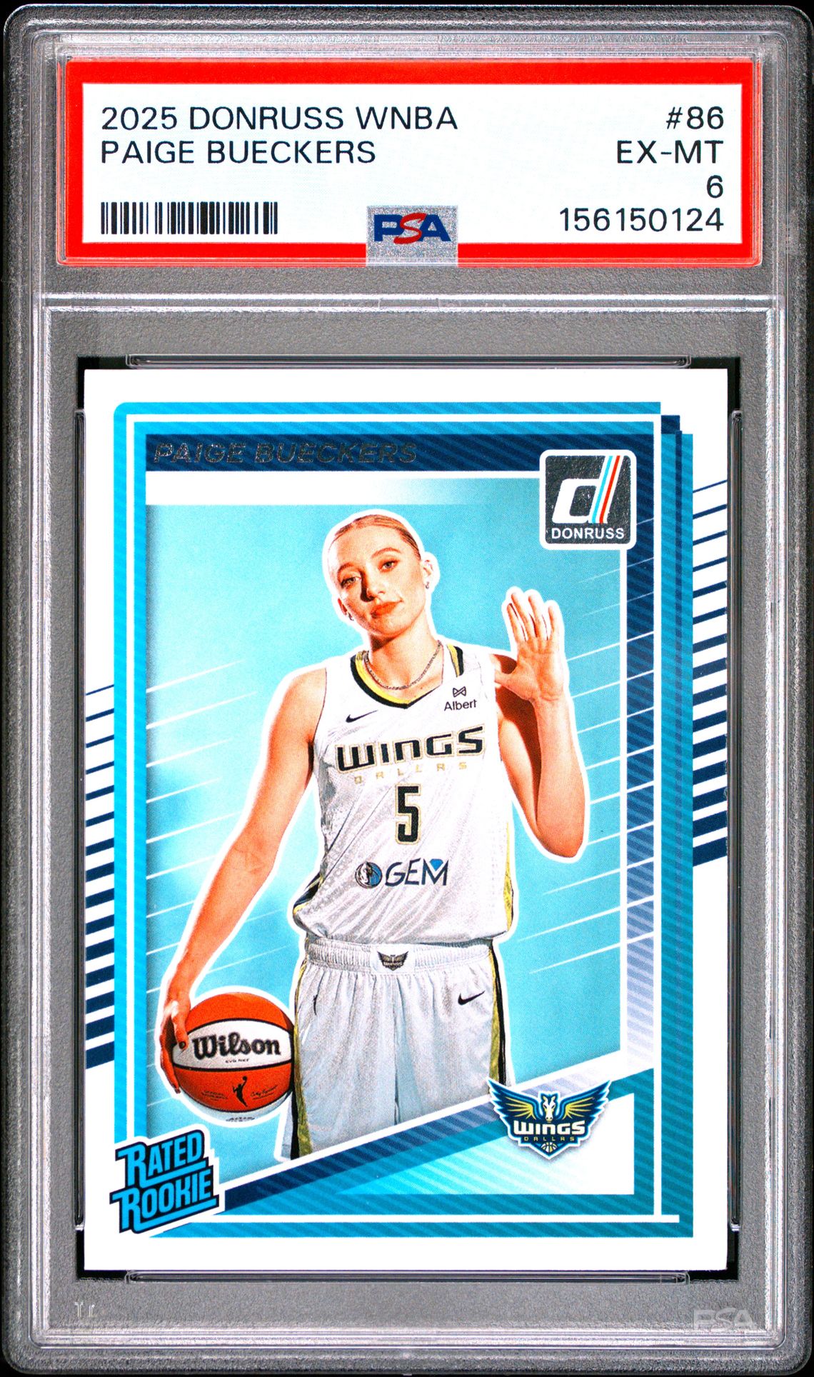 2025 Panini Donruss Wnba Paige Bueckers #86 Ex-Mt 6 front