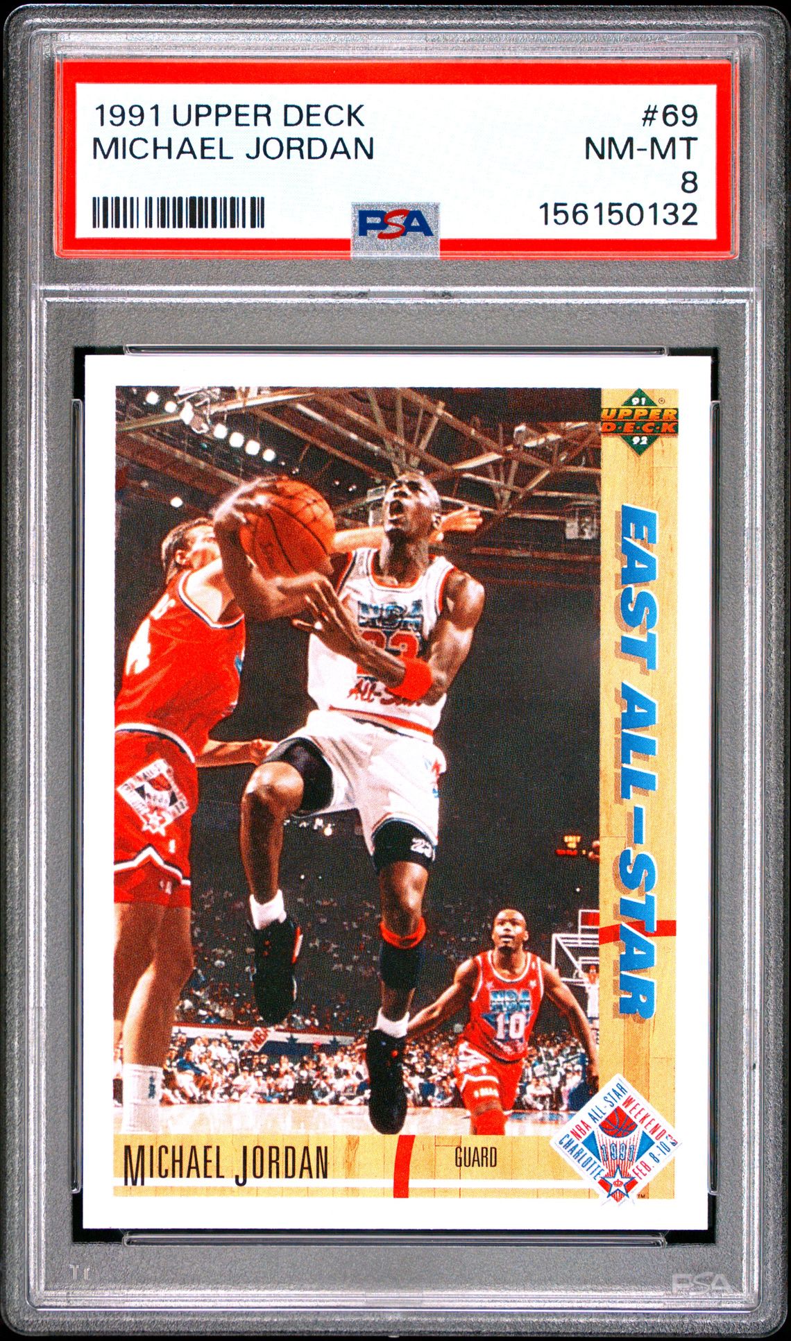 1991 Upper Deck Michael Jordan #69 Nm-Mt 8 front
