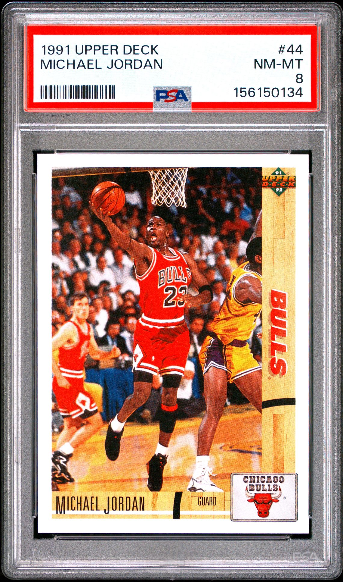 1991 Upper Deck Michael Jordan #44 Nm-Mt 8 front