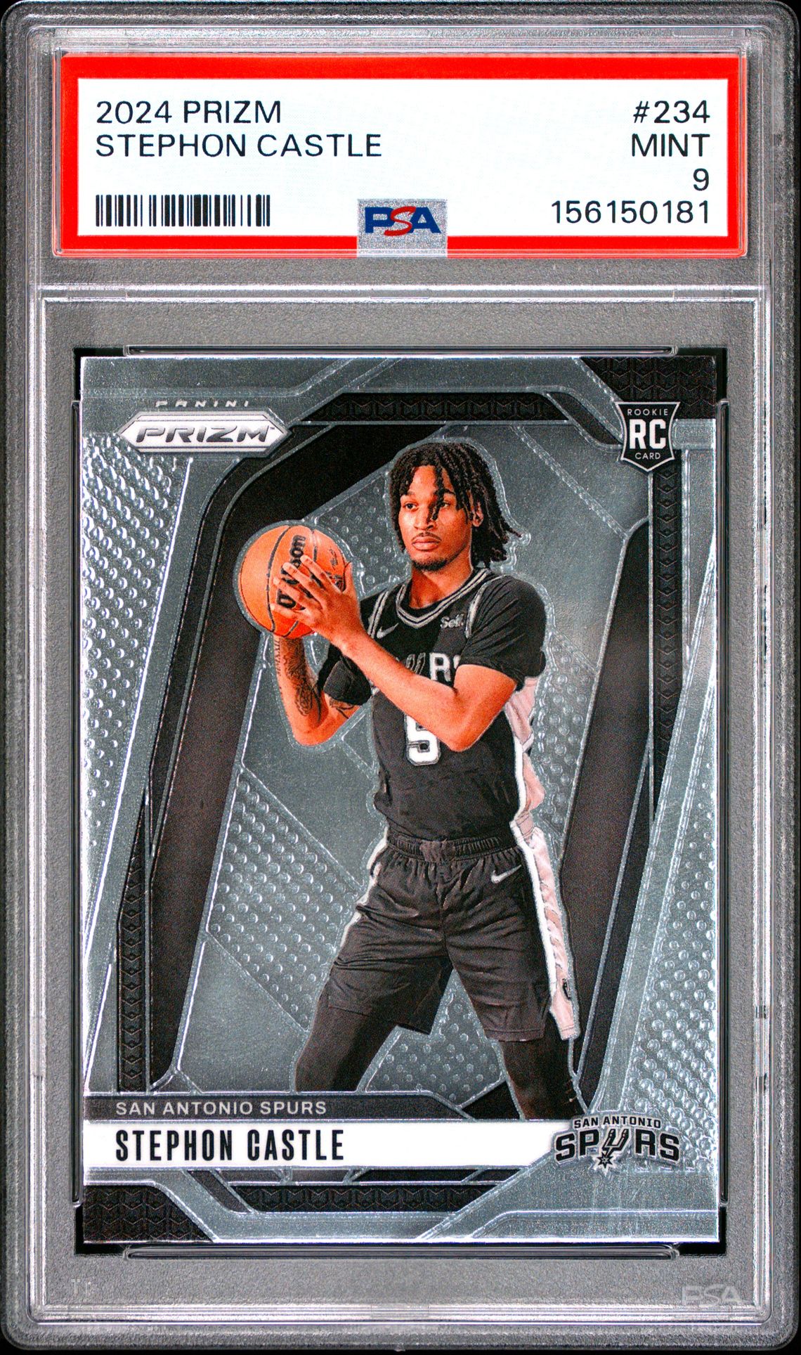 2024 Panini Prizm Stephon Castle #234 Mint 9 front