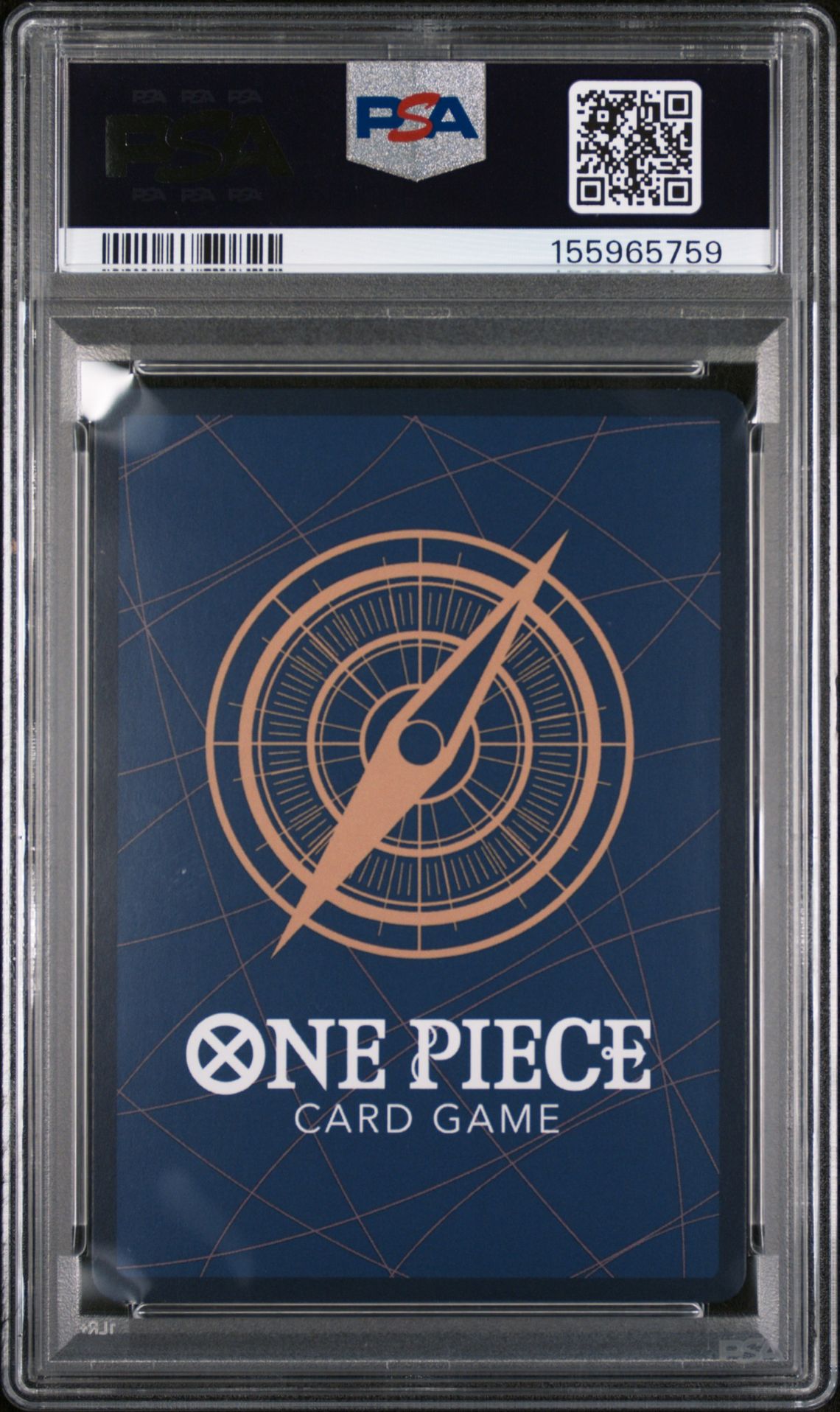 2023 One Piece Op05-Awakening Of The New Era Monkey D. Luffy #119 Gem Mt 10 back view - PSA certificate #155965759