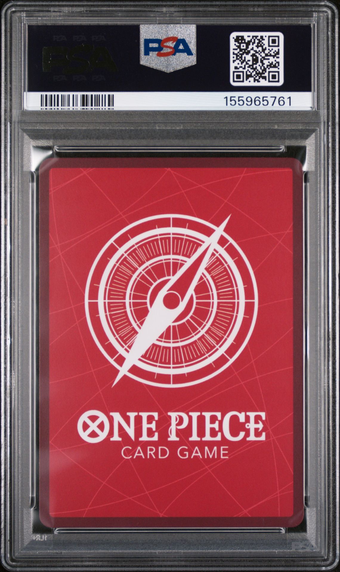 2025 One Piece Starter Deck St26-Purple/Black Monkey D. Luffy Monkey D. Luffy #061 Gem Mt 10 back view - PSA certificate #155965761