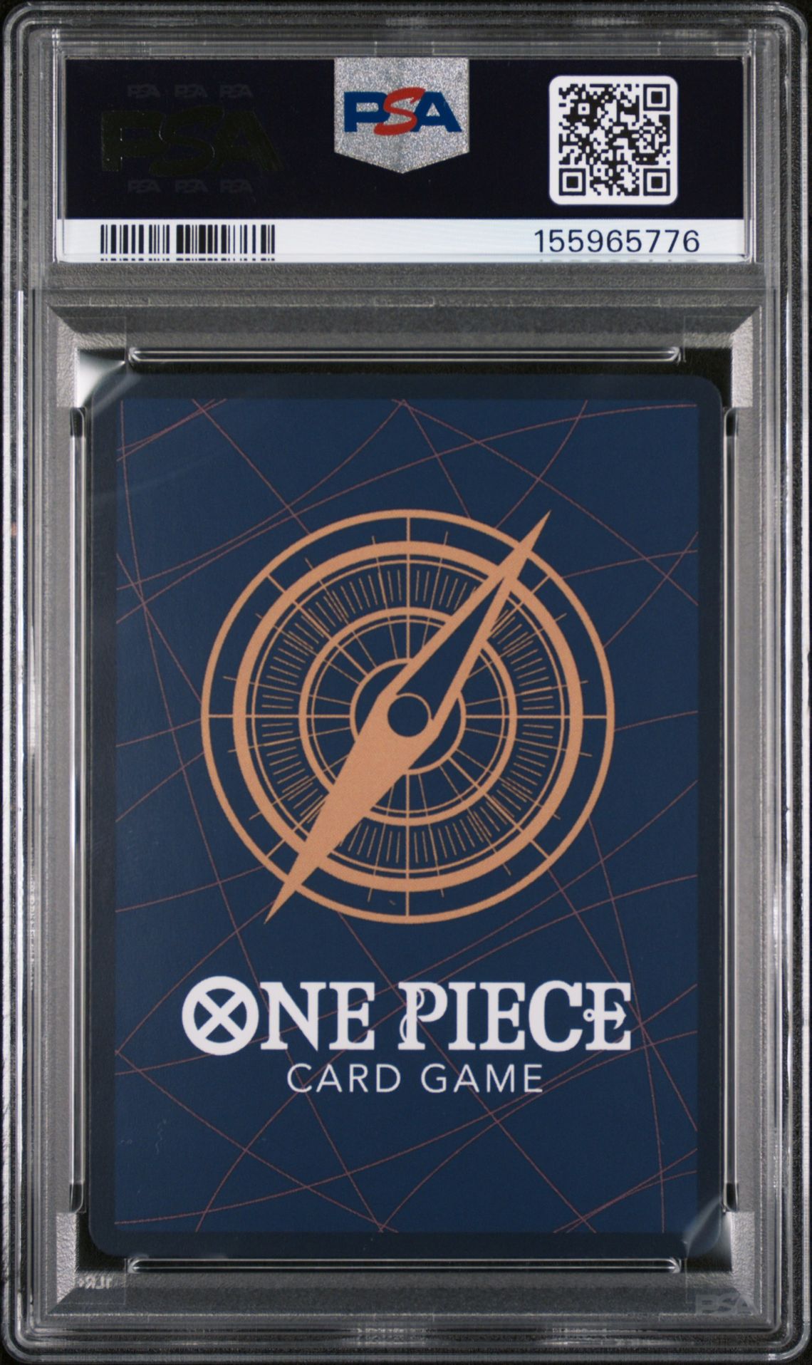 2024 One Piece Starter Deck St18-Purple Monkey D. Luffy Luffy-Tarou #005 Gem Mt 10 back view - PSA certificate #155965776