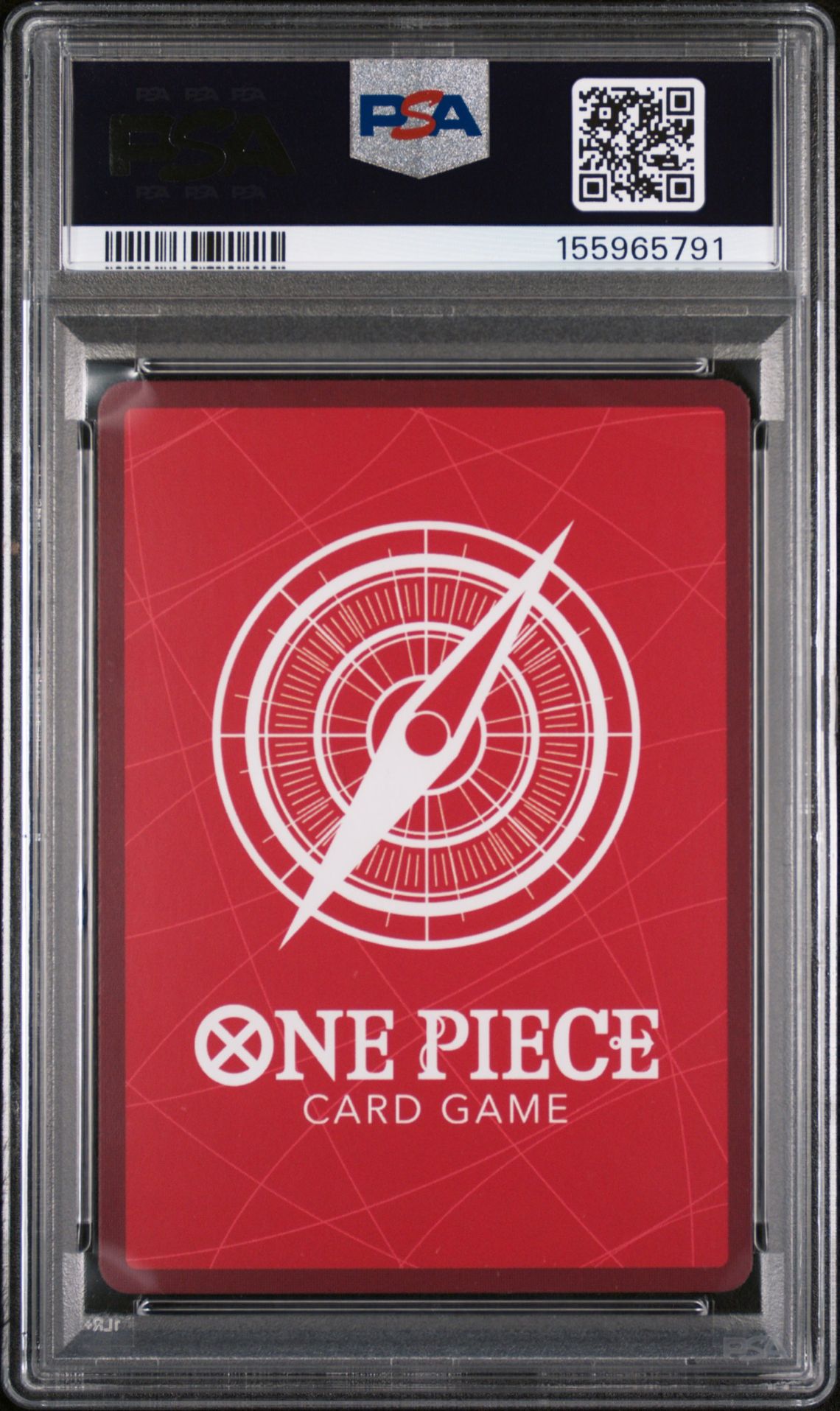 2024 One Piece Op09-Emperors In The New World Shanks #001 (Alternate Art) Gem Mt 10 back