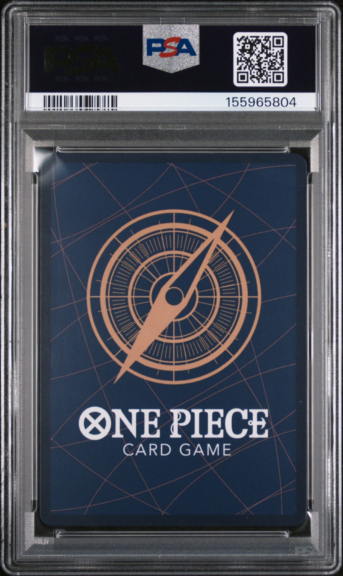 2026 One Piece Op14-Eb04-The Azure Sea's Seven Nami #031 Gem Mt 10 back