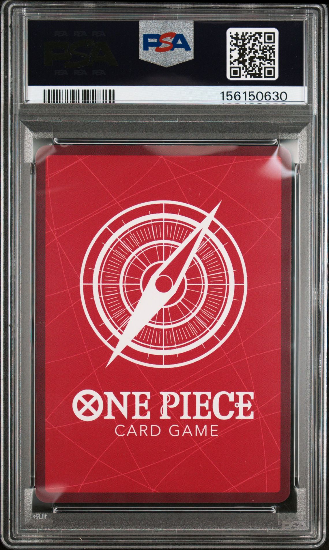 2024 One Piece Op09-Emperors In The New World Monkey D. Luffy #061 (Alternate Art) Gem Mt 10 back view - PSA certificate #156150630