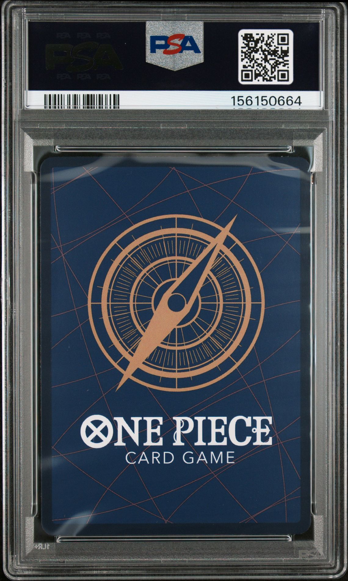 2025 One Piece Op11-A Fist Of Divine Speed Nami #054 (Alternate Art) Gem Mt 10 back view - PSA certificate #156150664