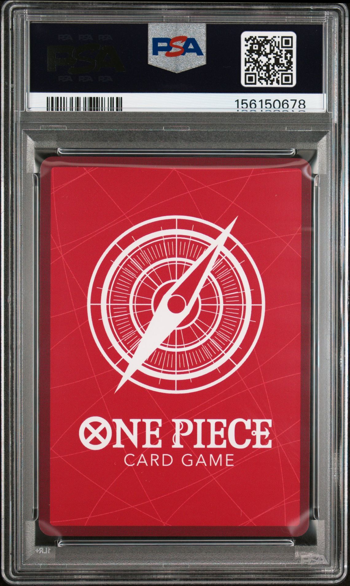 2025 One Piece Op13-Carrying On His Will Gol D. Roger #003 (Alternate Art) Gem Mt 10 back view - PSA certificate #156150678