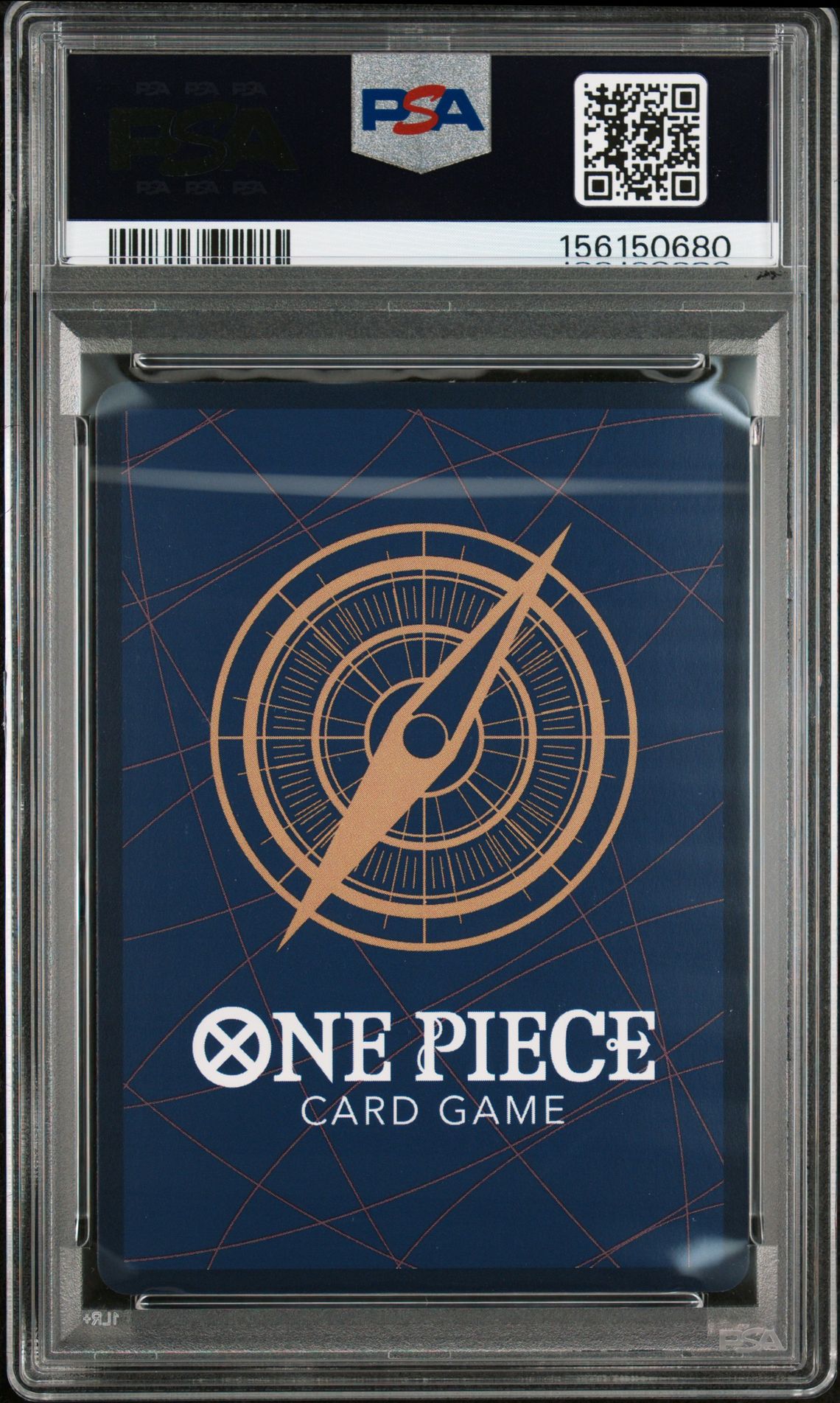 2025 One Piece Op13-Carrying On His Will Stussy #110 (Alternate Art) Gem Mt 10 back view - PSA certificate #156150680