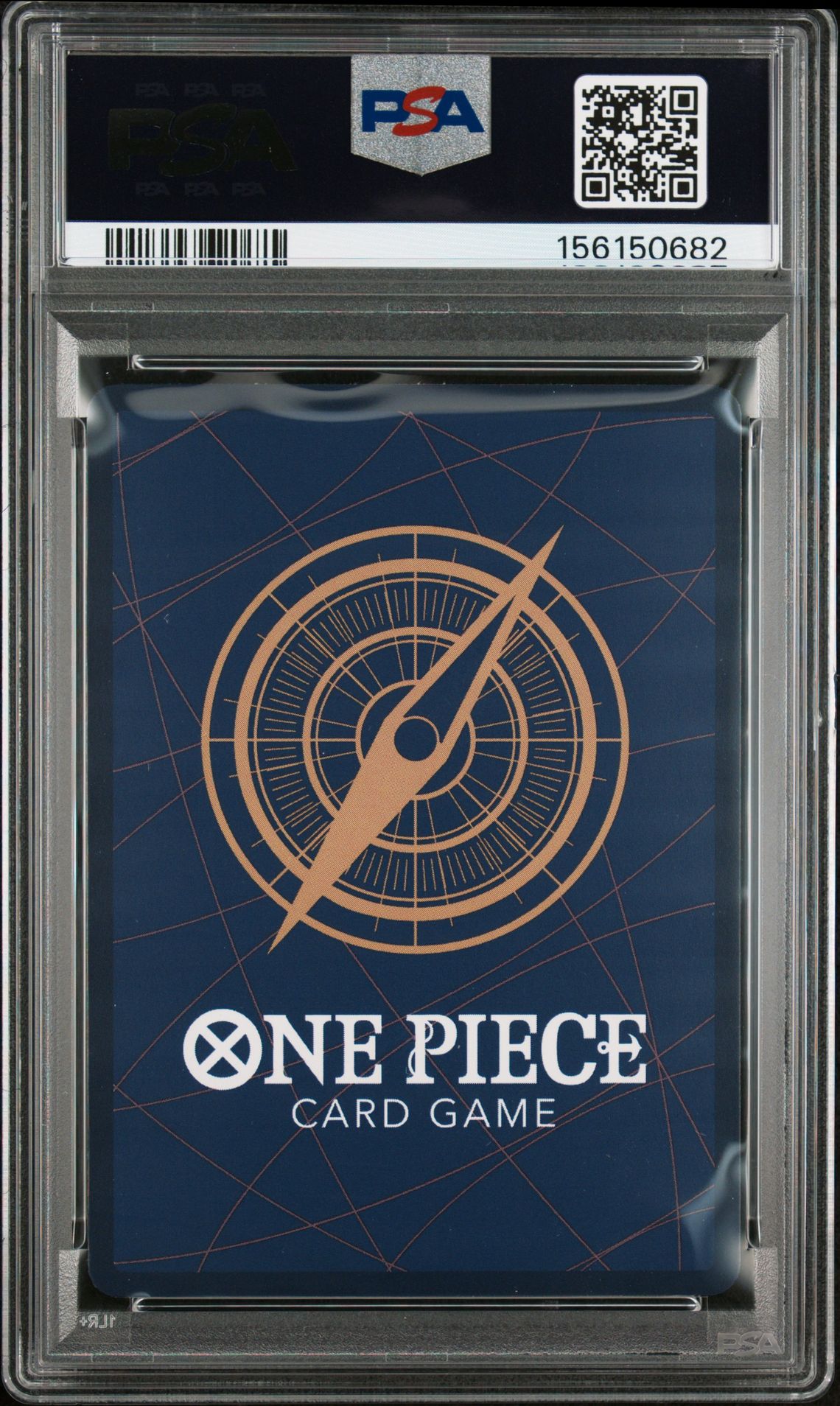 2026 One Piece Op14-Eb04-The Azure Sea's Seven Nami #031 (Alternate Art) Gem Mt 10 back view - PSA certificate #156150682