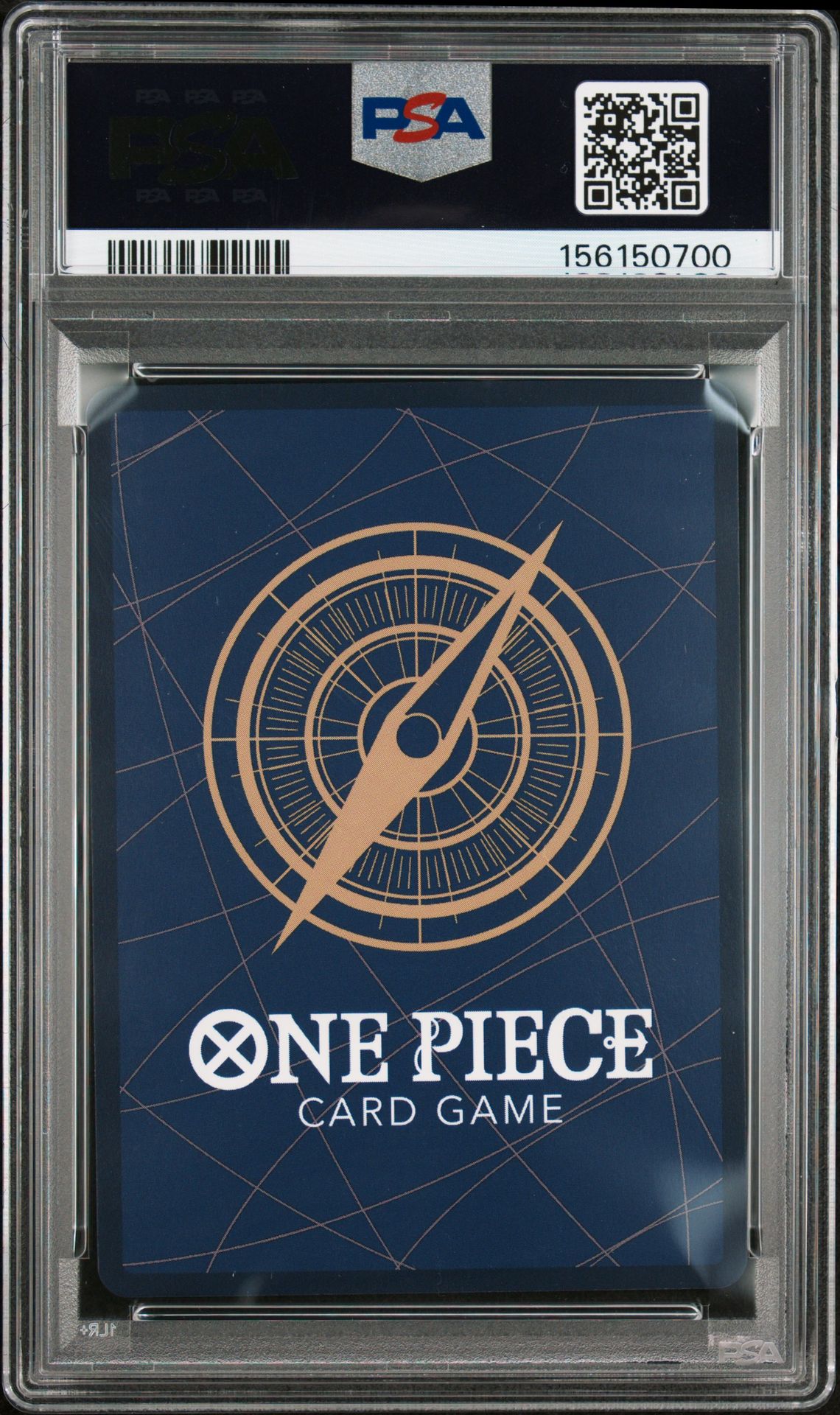 2025 ONE PIECE JAPANESE OP14-THE AZURE SEA'S SEVEN CROCODILE  120 GEM MT 10 back