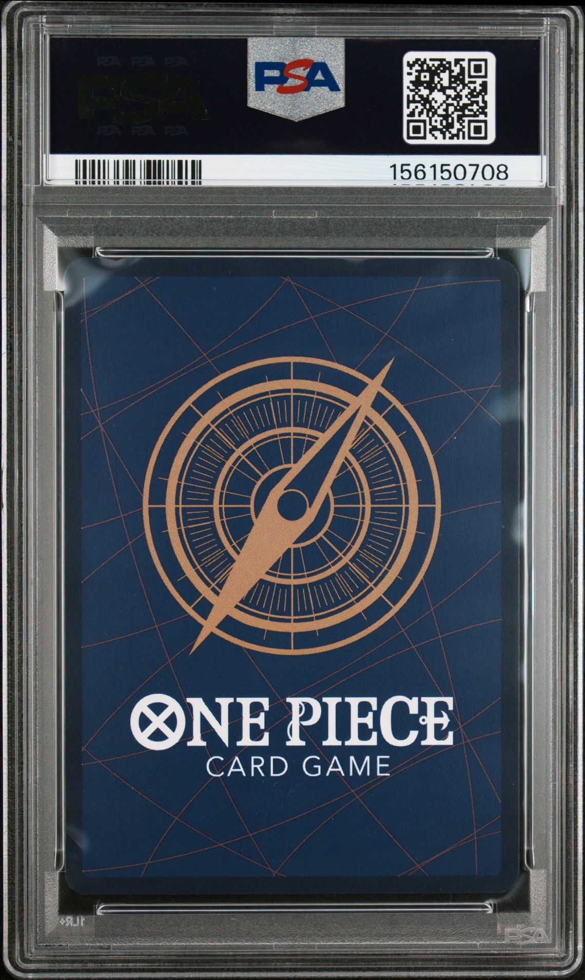 2025 One Piece Prb02-Premium Booster -One Piece Card The Best- Vol.2 You/Should Disappear. #115 (Alternate Art) Gem Mt 10 back view - PSA certificate #156150708