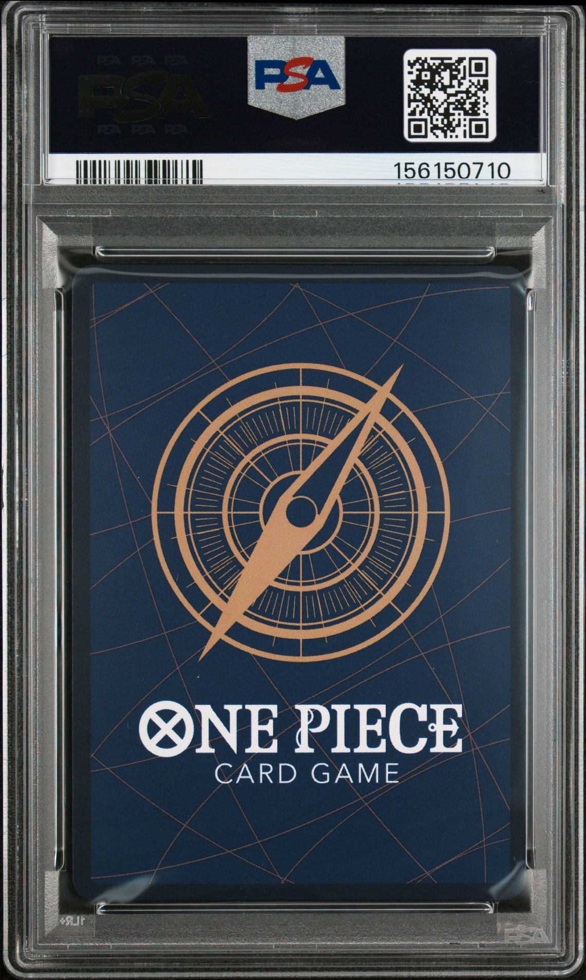 2025 One Piece Japanese Eb02-Extra Booster -Anime 25Th Collection- Monkey D. Luffy #061 Gem Mt 10 back view - PSA certificate #156150710