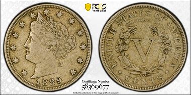 1889 5C RPD, FS-301 VF35