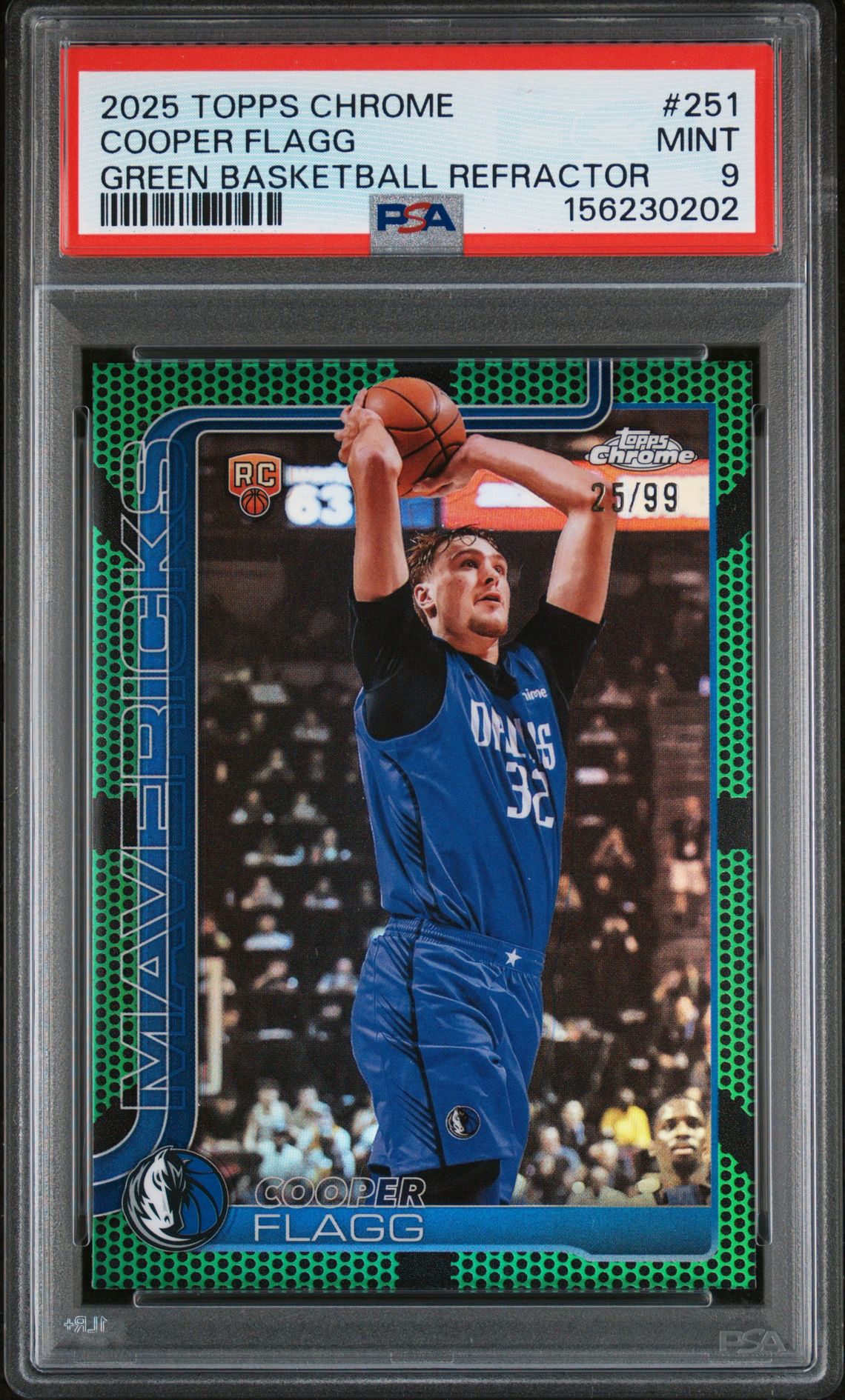 2025 Topps Chrome TOPPS CHROME Refractor #251 Cooper Flagg front