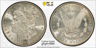 1891-S $1 MS63